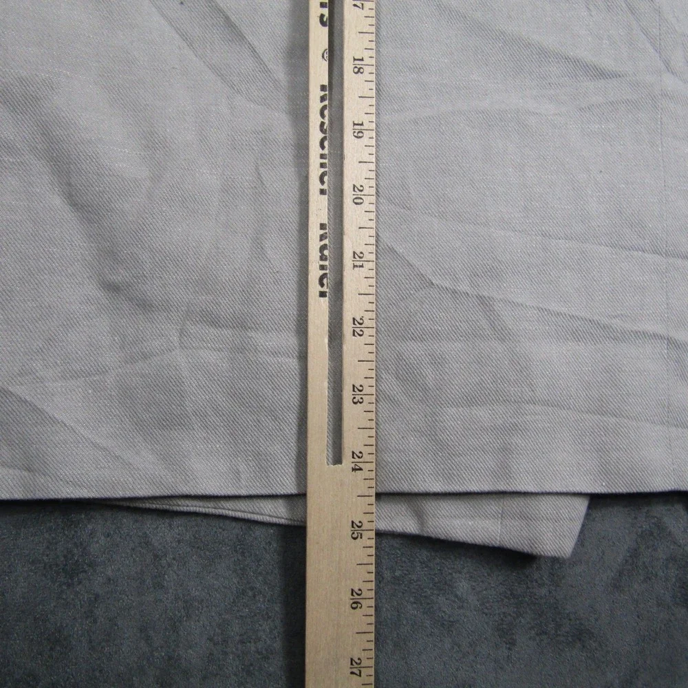 Jos. A. Bank 1905 Vest Men XXL Gray Cotton Linen Blend Waistcoat Button Front